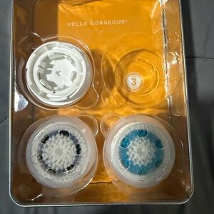 Clarisonic White and Blue Brush Heads Set
